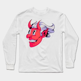 Smillling Demon Long Sleeve T-Shirt